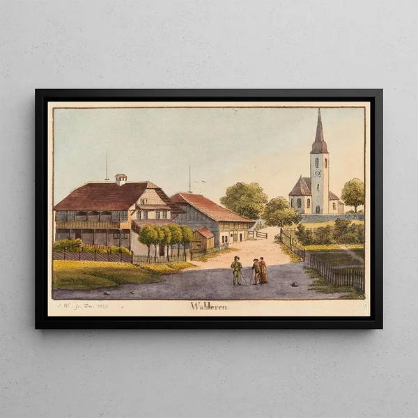 Wahleren - Jakob Samuel Weibel — framed artwork on a wall