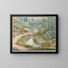 near Interlaken, Rügen - Jakob Samuel Weibel — framed artwork on a wall