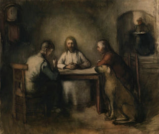 The Supper at Emmaus - Jakob Smits — artwork view