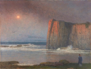 La Nocturne de la mer calme - Jakub Schikaneder — artwork view