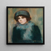 Woman - Jalmari Ruokokoski — framed artwork on a wall