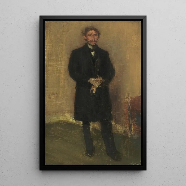 Alexander Arnold Hannay - James Abbott McNeill Whistler — framed artwork on a wall