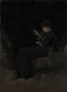 Arrangement dans Black Girl Reading - James Abbott McNeill Whistler — artwork view