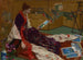 Caprice in violet and gold: The gilded screen - James Abbott McNeill Whistler — artwork view