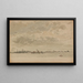 Gray and Silver: Purfleet - James Abbott McNeill Whistler — framed artwork on a wall