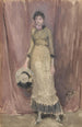 Harmony in violet and amber - James Abbott McNeill Whistler — artwork view
