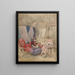 Note en rose et violet Le Studio - James Abbott McNeill Whistler — framed artwork on a wall