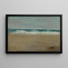 The Angry Sea - James Abbott McNeill Whistler — framed artwork on a wall