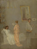 L'artiste dans son atelier - James Abbott McNeill Whistler — artwork view