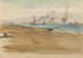 L'embouchure de la rivière - James Abbott McNeill Whistler — artwork view