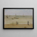 The Shore - James Abbott McNeill Whistler — framed artwork on a wall