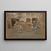 Les marches - James Abbott McNeill Whistler — framed artwork on a wall