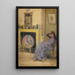 The Yellow Room - James Abbott McNeill Whistler — framed artwork on a wall
