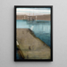 The port of Valparaiso - James Abbott McNeill Whistler — framed artwork on a wall