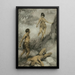 at the center of the Earth - James Allen St John — framed artwork on a wall