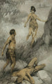 at the center of the Earth - James Allen St John — artwork view