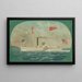 Steamship Saint-Laurent - James Bard — framed artwork on a wall