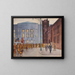 112e engineers, Cleveland Armory, 6th Street and Lakeside - James C. Kulhanek — framed artwork on a wall
