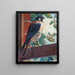 American Kestrel Painting - James C. Kulhanek — framed artwork on a wall