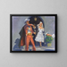 Cavalier Painting - James C. Kulhanek — framed artwork on a wall