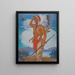 Eagle of the Chief Hunter - James C. Kulhanek — framed artwork on a wall