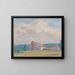 Vue de campagne - James C. Kulhanek — framed artwork on a wall