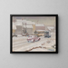 Route Fulton, Cleveland, Ohio - James C. Kulhanek — framed artwork on a wall