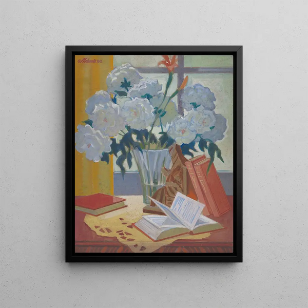 Meditation Painting - James C. Kulhanek — framed artwork on a wall