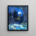 on silent wings - James C. Kulhanek — framed artwork on a wall