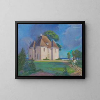 Provincial Bijou Painting - James C. Kulhanek — framed artwork on a wall