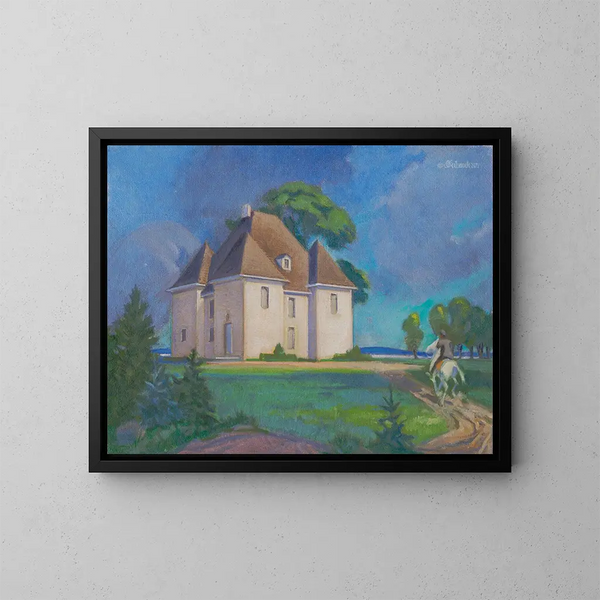 Provincial Bijou Painting - James C. Kulhanek — framed artwork on a wall