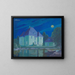 Reflection in Normandy - James C. Kulhanek — framed artwork on a wall