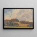 River Valley Rocky Painting - James C. Kulhanek — framed artwork on a wall