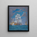 Britannia Rule - James C. Kulhanek — framed artwork on a wall