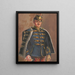 Le Hussard - James C. Kulhanek — framed artwork on a wall