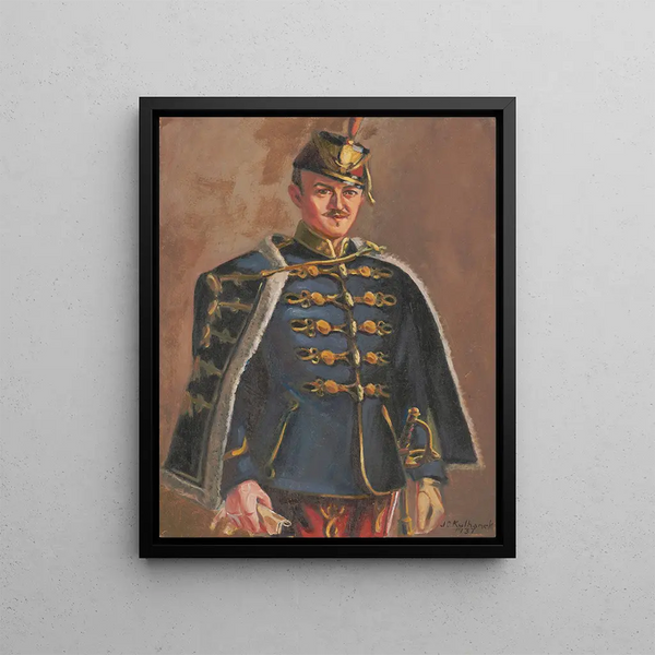 Le Hussard - James C. Kulhanek — framed artwork on a wall