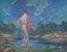 La Dame en train de patauger - James C. Kulhanek — artwork view