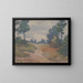 The solitary path - James C. Kulhanek — framed artwork on a wall