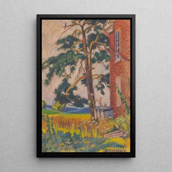The Lone Pine - James C. Kulhanek — framed artwork on a wall