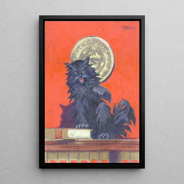 The Outlaw - James C. Kulhanek — framed artwork on a wall