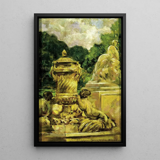 James Carroll Beckwith - Jardin de la Fontaine at Nimes.webp