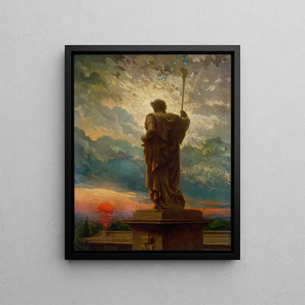 L'Empereur - James Carroll Beckwith — framed artwork on a wall