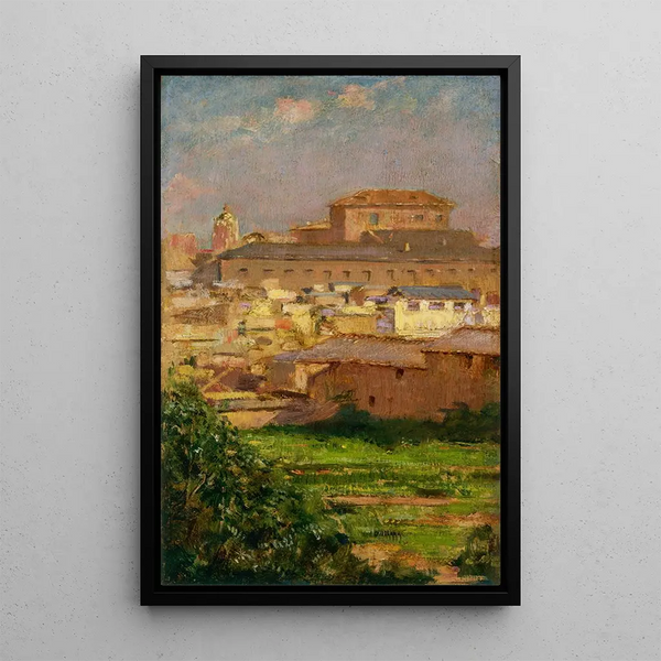 Palazzo Barberini, Rome - James Carroll Beckwith — framed artwork on a wall