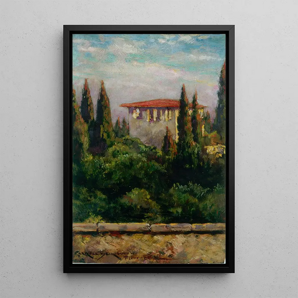 Untitled Painting - James Carroll Beckwith — framed artwork on a wall