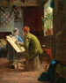 The Writing Lesson - James Collinson — artwork view