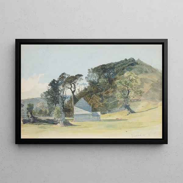 Dunedin Painting - James Crowe Richmond — framed artwork on a wall