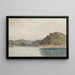 Bay of Frenchman and Blind Bay - James Crowe Richmond — framed artwork on a wall