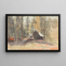 Cabin of the Italian part, ancient excavations on Buller - James Crowe Richmond — framed artwork on a wall