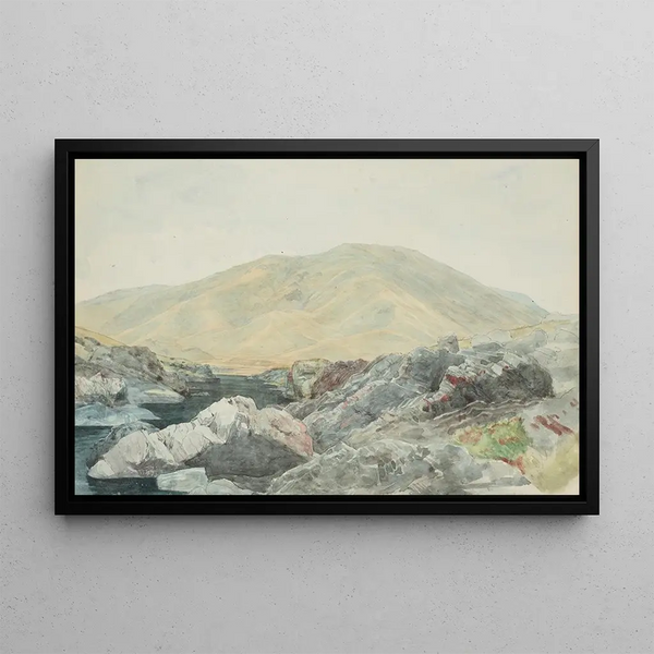 River Achéron - James Crowe Richmond — framed artwork on a wall
