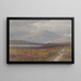 Landes painting at PenCraig, northern Wales - James Curnock — framed artwork on a wall